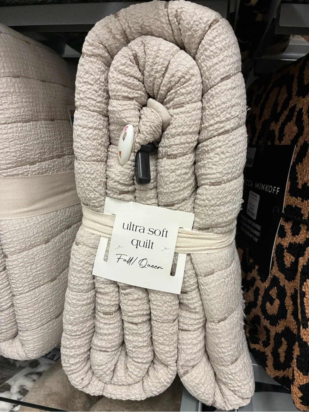 Ultra Soft Quilt - Full/Queen, Cream